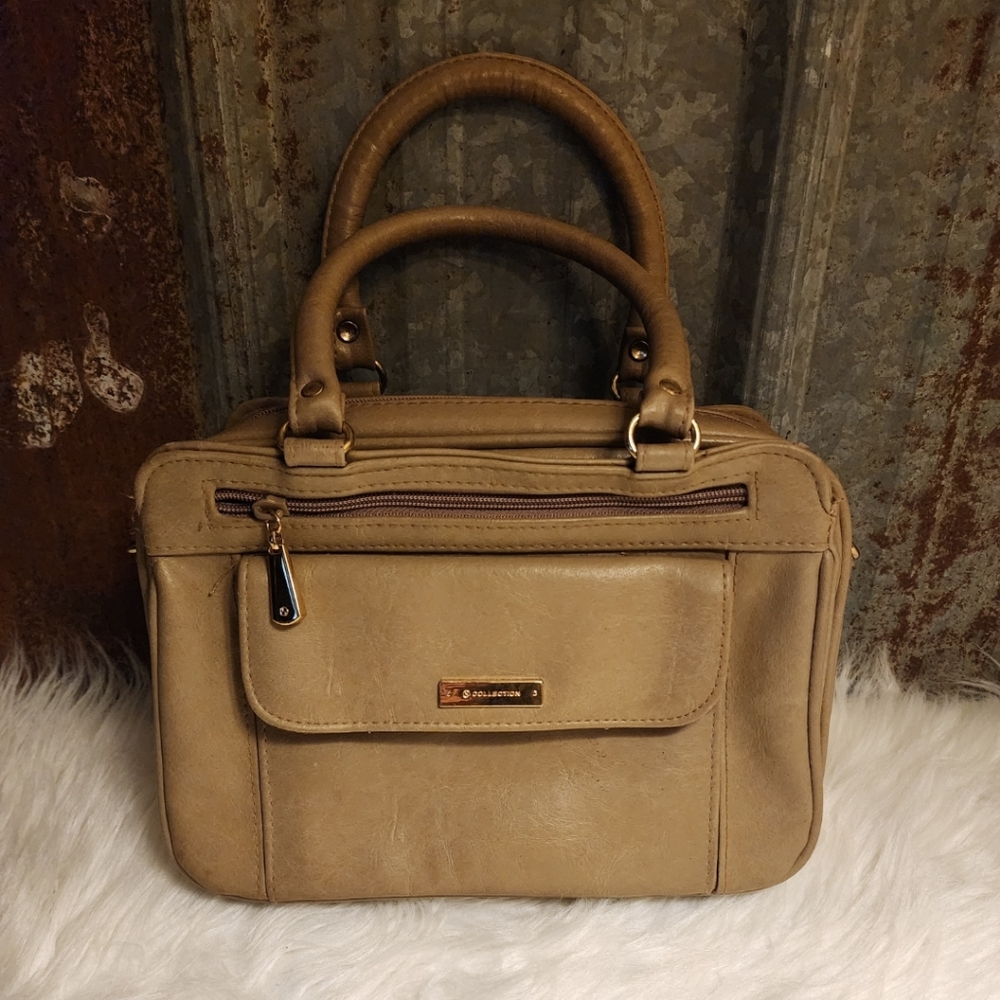 Taupe S Collection Handbag